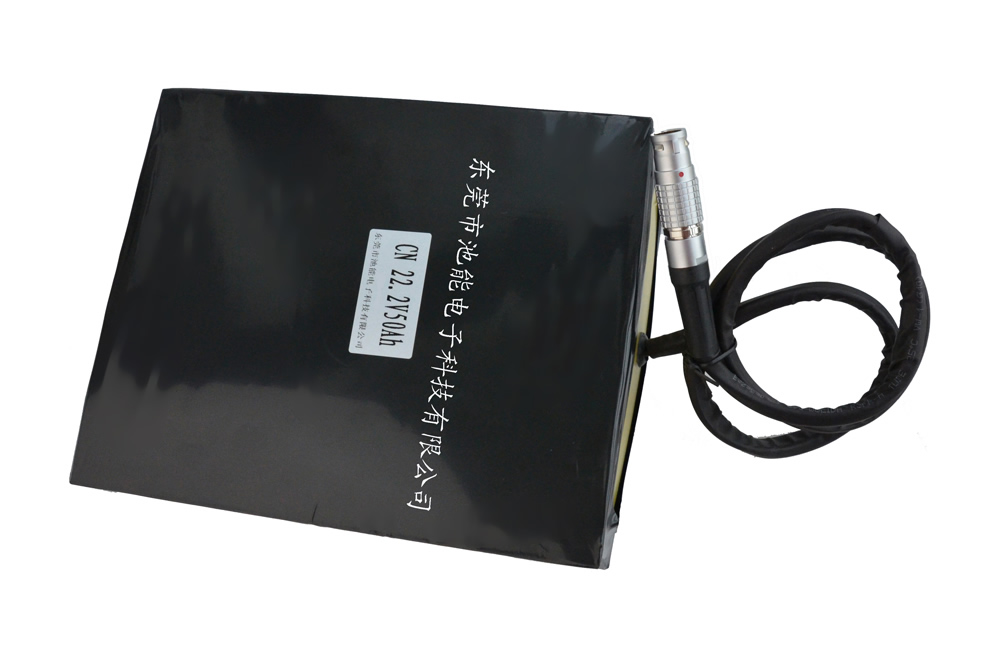 工業(yè)設備鋰電池 24V50000mAH 帶航空插頭