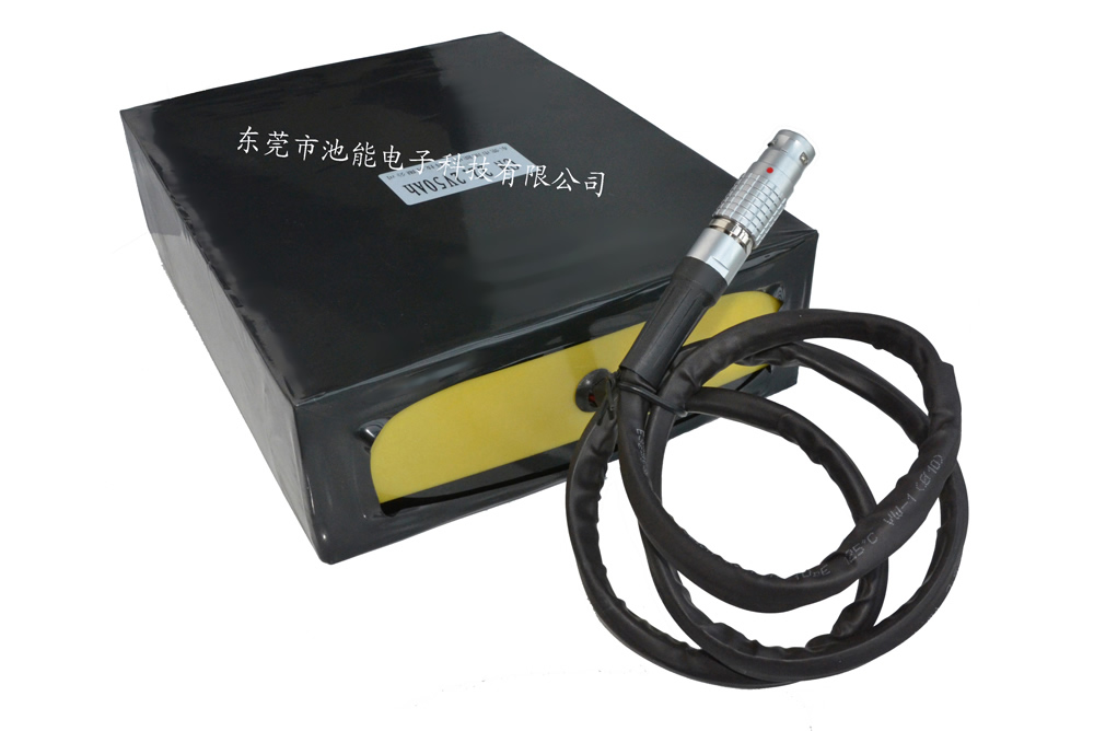 工業(yè)設備鋰電池 24V50000mAH 帶航空插頭